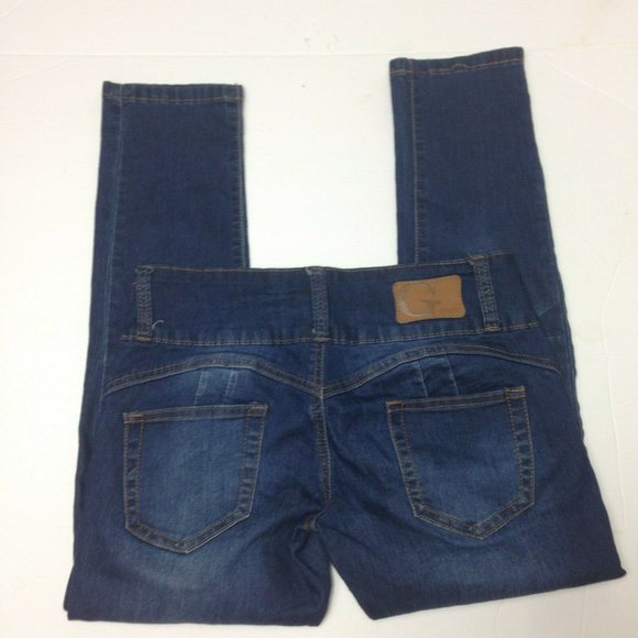 Go Go Star Stretch Cropped Jegging Jeans - Picture 3 of 7